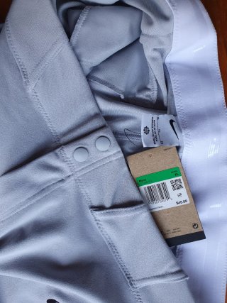 Pantalón de béisbol Nike gris