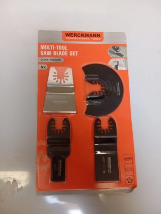 Set 4 Hojas Sierra Multi-herramienta estandar