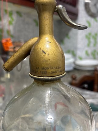 Sifón La Montañesa antiguo
