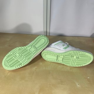 Zapatillas Converse Bajas Blanco/Verde Talla 42.5