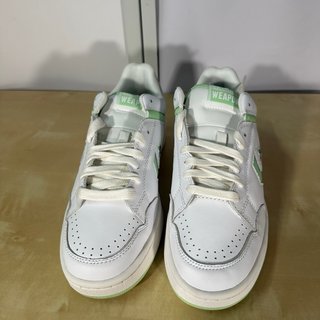 Zapatillas Converse Bajas Blanco/Verde Talla 42.5
