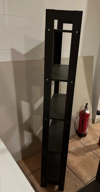 Estantería Escalera Wengué