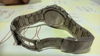 Reloj Lotus Titanium Hombre Negro/Plata