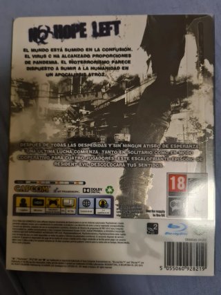 Steelbook Resident Evil 6 Metalizado Capcom