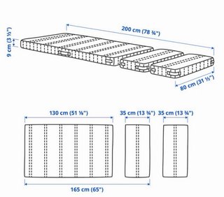Cama infantil extensible Ikea BUSUNGE + Colchon