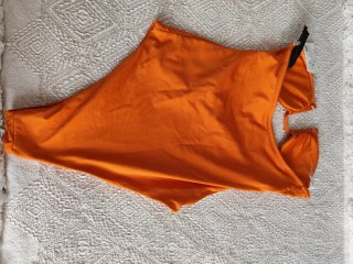 Bañador Zara naranja