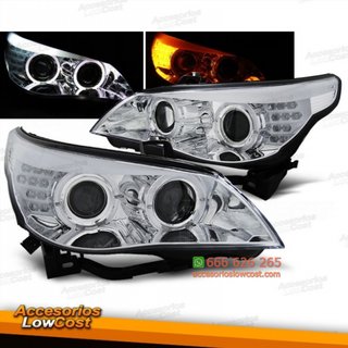 FAROS OJOS DE ANGEL E INTERMITENTE LED PARA BMW E
