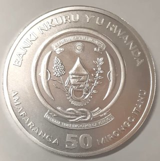 Moneta Africana 1 Oz Argento Puro 999 2021