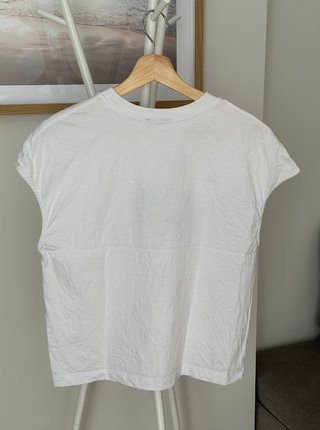Camiseta Zara Mujer Talla S Estampado Rayas