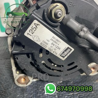 8200162474 alternador renault laguna 1.9dci 120cv F9Q