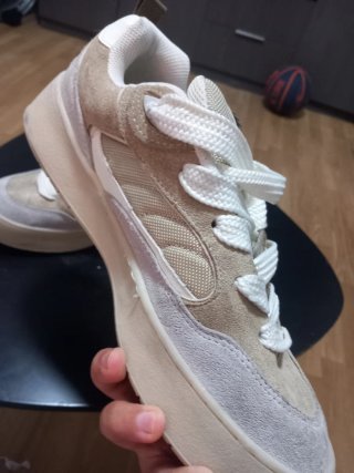 Zapatos Zara Beige/Gris