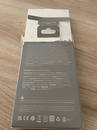 Batería GoPro Enduro para Max - Nueva a estrenar