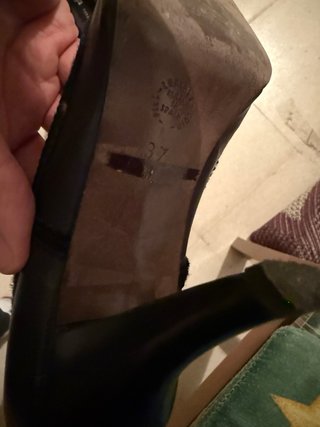 Zapatos de tacón Farrutx negros