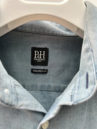 Camisa Pedro del Hierro Talla M Azul