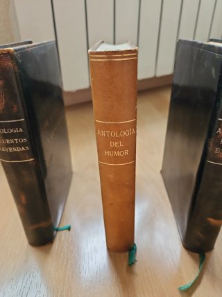 Lote 3 libros Antologías Ed. Acervo años 68-71