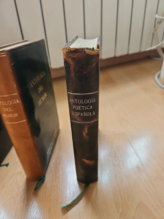 Lote 3 libros Antologías Ed. Acervo años 68-71