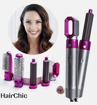 Piastra Capelli 5 in 1 + 4 faretti