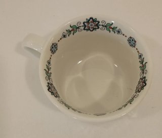 JUEGO DE CAFÉ DE PORCELANA PONTESA "ALFAR ETRUSCO"