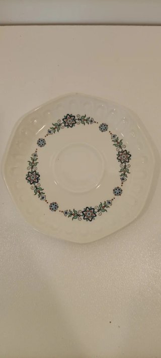 JUEGO DE CAFÉ DE PORCELANA PONTESA "ALFAR ETRUSCO"