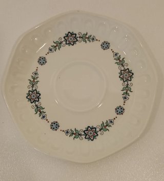 JUEGO DE CAFÉ DE PORCELANA PONTESA "ALFAR ETRUSCO"