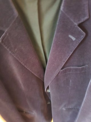 Chaqueta Terciopelo Morado