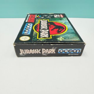 Jurassic Park Snes Completo Scatola e Manuali