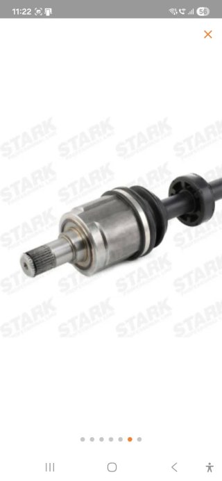 Árbol transmisión Honda Accord 7