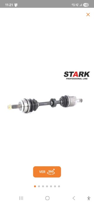 Árbol transmisión Honda Accord 7