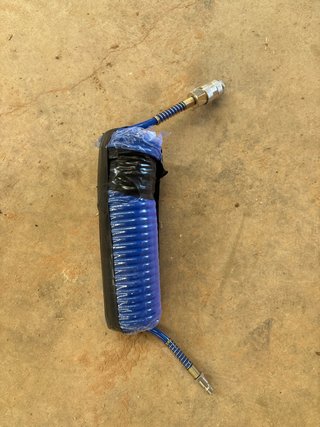 Manguera de aire 8m azul