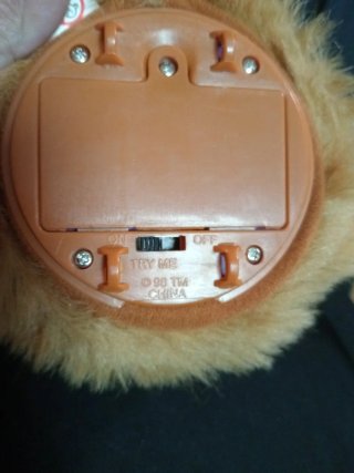 Furby Chinchilla 1998 Peluche Naranja
