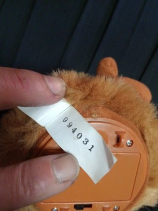 Furby Chinchilla 1998 Peluche Naranja