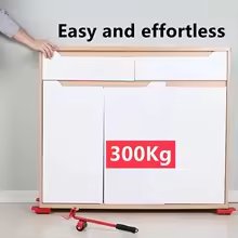 Kit Solleva Mobili con Rulli 360°