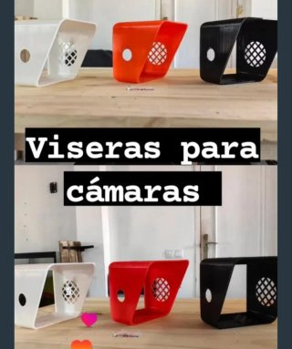 Visera Protectora GoPro y Cámaras Similares