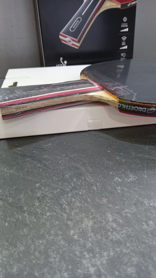 Pala Ping Pong KUIKMA TTR 930 Spin H-Carbono