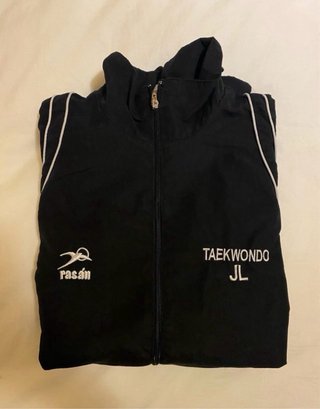 Chaqueta Rasán Negra Taekwondo JL Talla L