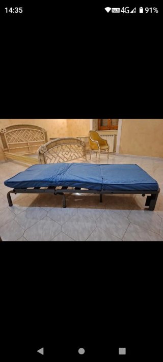 Poltrona Letto Telaio Doghe Rich