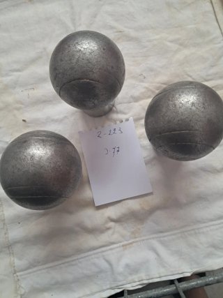 Sfere da bocce metalliche
