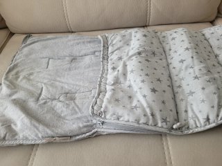 Saco silla Walking Mum estrellas gris