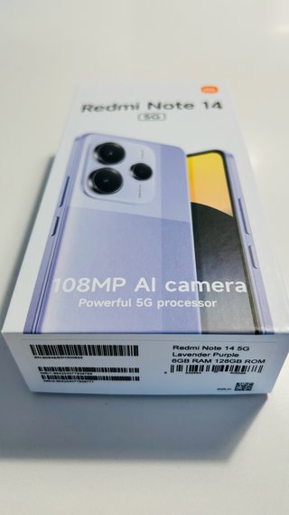 Xiaomi Redmi Note 14 5G, viola.