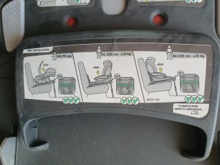 Isofix para bebé