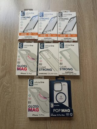 Carcasas iPhone 15 y Samsung S24 Cellularline
