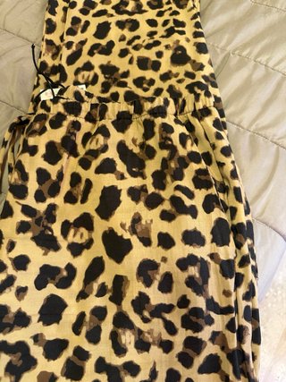 Pantalones Zara Estampado Leopardo
