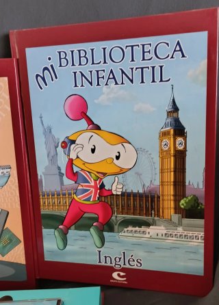 Libros de inglés e informatica