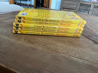 Geronimo Stilton nº 35; 47; 48; 49 y 50