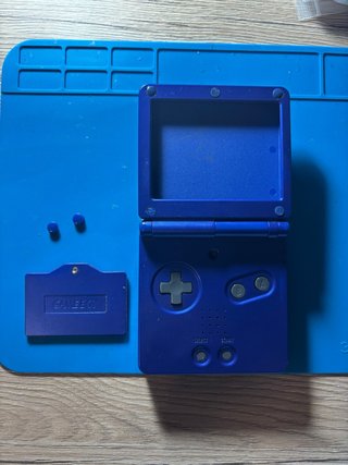 Carcasa GBA SP Original Nintendo Azul