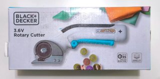 Cortador Circular Black & Decker 3.6V recargable.