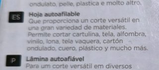 Cortador Circular Black & Decker 3.6V recargable.