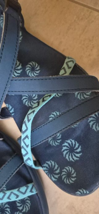 Sandalias Izas Trekking Mujer Azul Turquesa