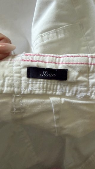 Pantalón Pirata Tommy Hilfiger Blanco