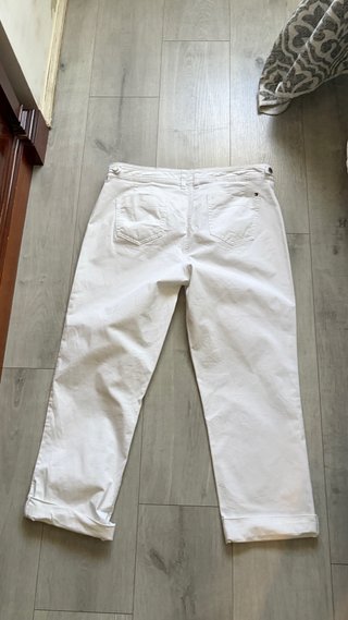 Pantalón Pirata Tommy Hilfiger Blanco